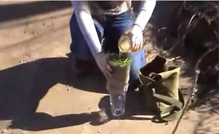 Вместо ткани в самодельном фильтре для воды может использоваться трава Вместо ткани в самодельном фильтре для воды может использоваться трава