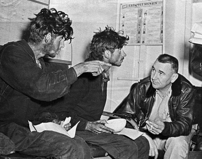 История выживания: Баржа Т-36. Полтора месяца дрейфа в океане